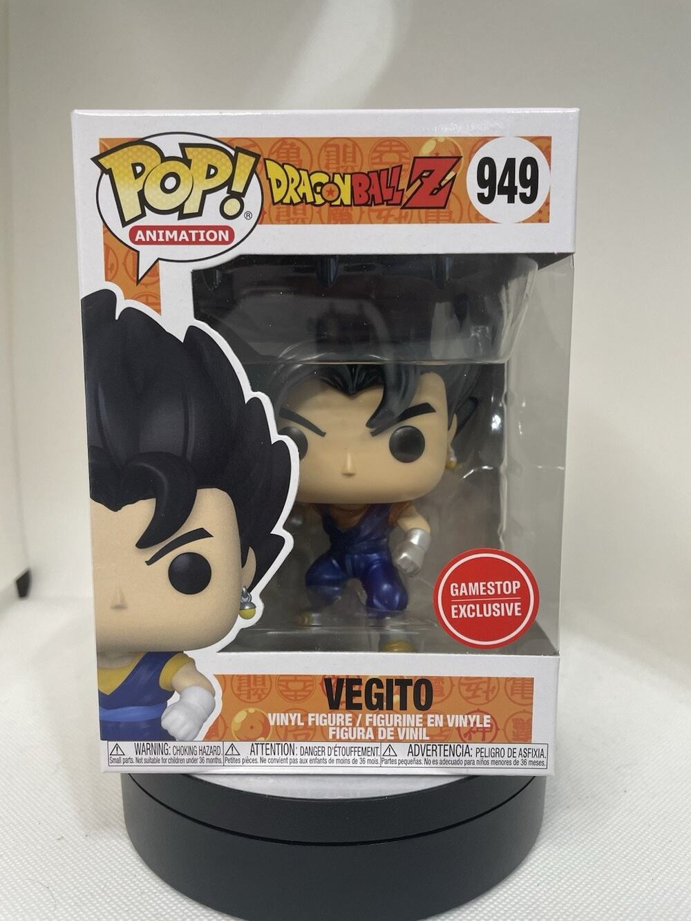 Funko Pop! Animation: Dragon Ball Z Vegito #949 GameStop Exclusive Pop Protector